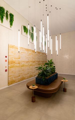 Studio à venda com 25m², 1 quarto e sem vaga Studio à venda com 25m², 1 quarto e sem vagaHall social