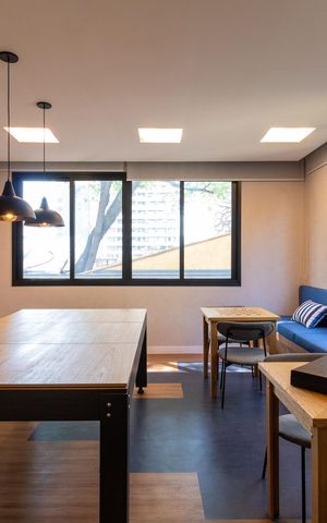 Studio à venda com 25m², 1 quarto e sem vaga Studio à venda com 25m², 1 quarto e sem vagaÁrea comum - Sala de Jogos