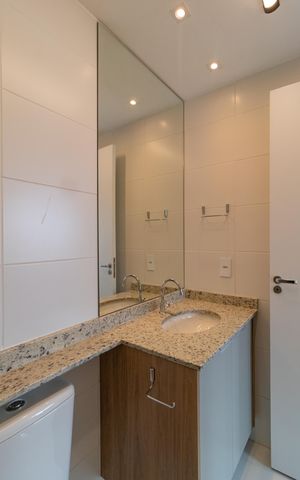 Studio à venda com 25m², 1 quarto e sem vaga Studio à venda com 25m², 1 quarto e sem vagaBanheiro