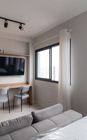 Studio à venda com 25m², 1 quarto e sem vaga Studio à venda com 25m², 1 quarto e sem vagaStudio