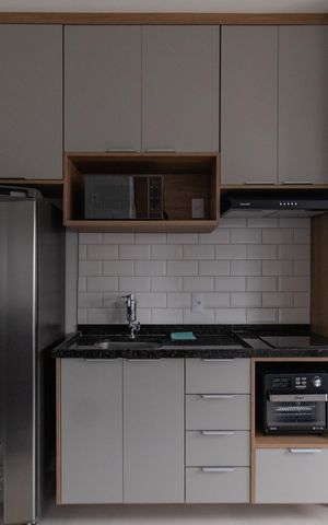 Studio à venda com 25m², 1 quarto e sem vaga Studio à venda com 25m², 1 quarto e sem vagaCozinha