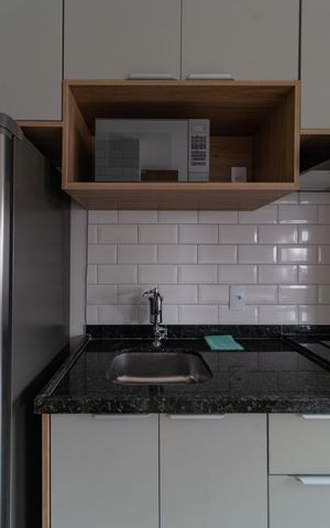 Studio à venda com 25m², 1 quarto e sem vaga Studio à venda com 25m², 1 quarto e sem vagaCozinha