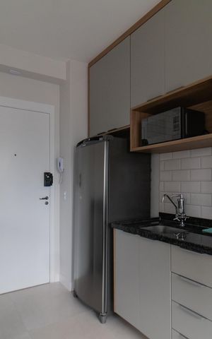 Studio à venda com 25m², 1 quarto e sem vaga Studio à venda com 25m², 1 quarto e sem vagaCozinha