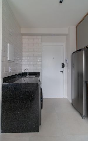 Studio à venda com 25m², 1 quarto e sem vaga Studio à venda com 25m², 1 quarto e sem vagaÁrea de Serviço