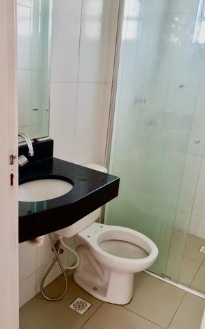 Apartamento para alugar com 44m², 2 quartos e 1 vaga Apartamento para alugar com 44m², 2 quartos e 1 vagaBanheiro