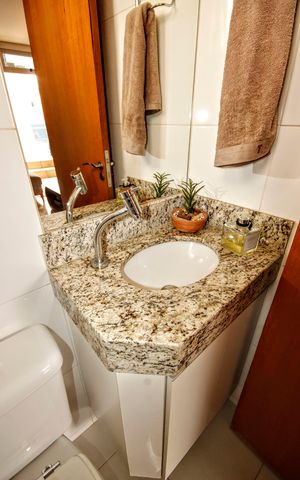 Apartamento à venda com 155m², 3 quartos e 2 vagaslavabo