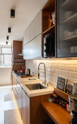 Apartamento para alugar com 150m², 3 quartos e 1 vagaCozinha e Área de Serviço