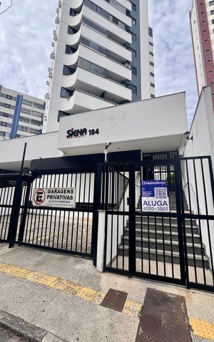 Apartamento para alugar com 36m², 1 quarto e 1 vagaFachada