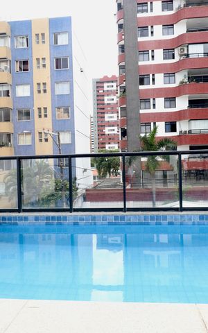 Apartamento para alugar com 36m², 1 quarto e 1 vagaPiscina