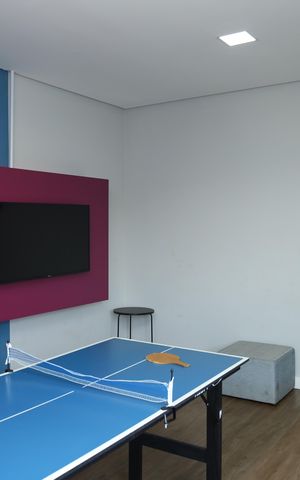 Apartamento à venda com 34m², 2 quartos e sem vagaÁrea comum - Salão de jogos