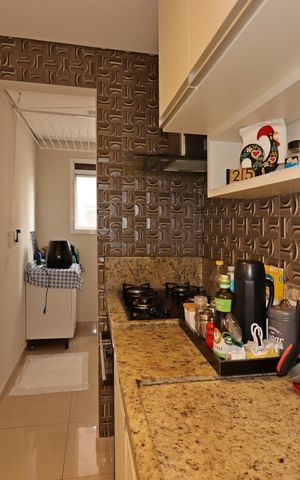 Apartamento à venda com 74m², 2 quartos e 2 vagasCozinha
