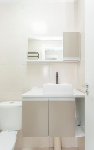 Apartamento à venda com 40m², 2 quartos e sem vagaBanheiro