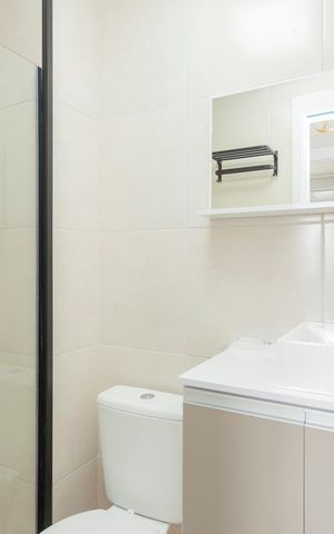 Apartamento à venda com 40m², 2 quartos e sem vagaBanheiro