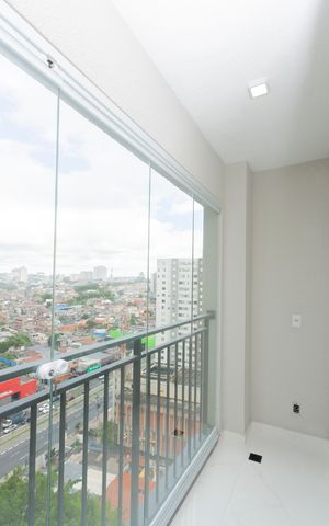 Apartamento à venda com 40m², 2 quartos e sem vagaVaranda