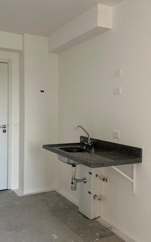 Apartamento à venda com 25m², 1 quarto e sem vaga