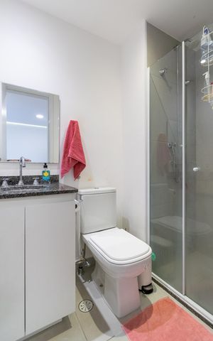 Apartamento para alugar com 29m², 1 quarto e 1 vaga Apartamento para alugar com 29m², 1 quarto e 1 vagaBanheiro