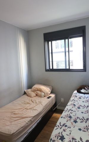 Apartamento à venda com 48m², 2 quartos e 1 vagaQuarto 2