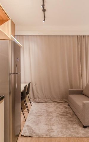 Studio à venda com 24m², 1 quarto e sem vagaStudio