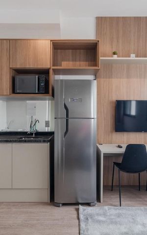 Studio à venda com 24m², 1 quarto e sem vagaStudio