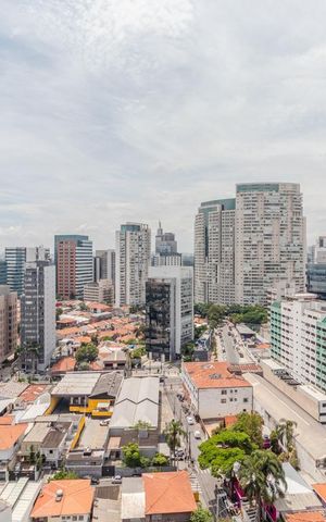 Studio à venda com 24m², 1 quarto e sem vagaVista