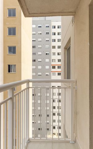 Apartamento para alugar com 38m², 2 quartos e sem vaga Apartamento para alugar com 38m², 2 quartos e sem vagaVaranda
