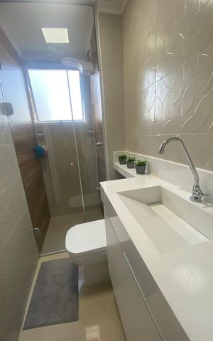 Apartamento à venda com 42m², 2 quartos e 1 vaga Apartamento à venda com 42m², 2 quartos e 1 vagaBanheiro