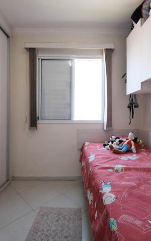 Apartamento à venda com 62m², 3 quartos e 1 vagaQuarto 1
