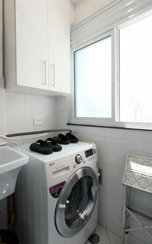 Apartamento à venda com 62m², 3 quartos e 1 vagaCozinha e Área de Serviço