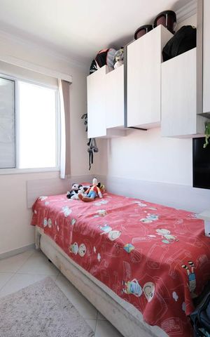 Apartamento à venda com 62m², 3 quartos e 1 vagaQuarto 1