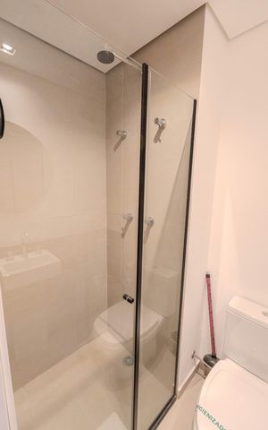 Studio para alugar com 17m², 1 quarto e sem vaga Studio para alugar com 17m², 1 quarto e sem vagaBanheiro