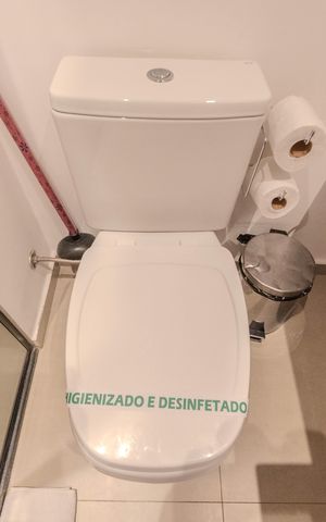 Studio para alugar com 17m², 1 quarto e sem vaga Studio para alugar com 17m², 1 quarto e sem vagaBanheiro