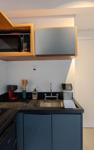 Studio para alugar com 17m², 1 quarto e sem vaga Studio para alugar com 17m², 1 quarto e sem vagaCozinha