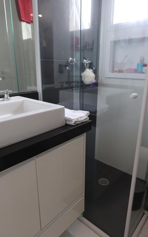 Apartamento à venda com 153m², 3 quartos e 3 vagasBanheiro da Suíte 2