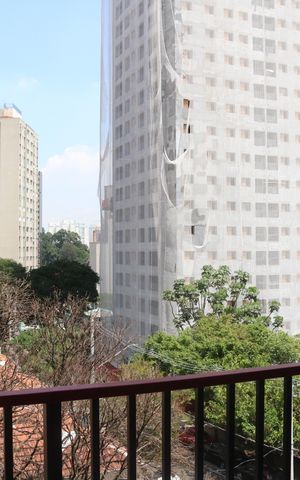 Apartamento à venda com 34m², 2 quartos e sem vagaVaranda