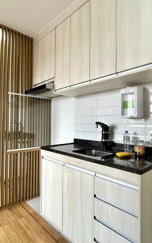 Apartamento à venda com 37m², 2 quartos e sem vaga Apartamento à venda com 37m², 2 quartos e sem vagaCozinha