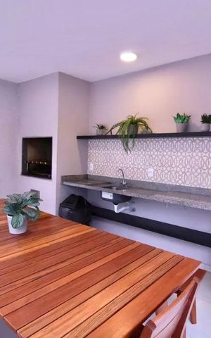 Apartamento à venda com 37m², 2 quartos e sem vaga Apartamento à venda com 37m², 2 quartos e sem vagaÁrea comum - Churrasqueira