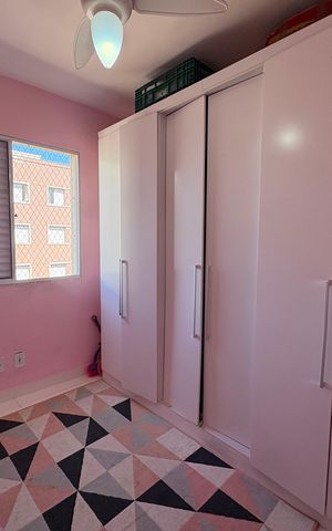 Apartamento à venda com 49m², 2 quartos e 1 vagaQuarto 2