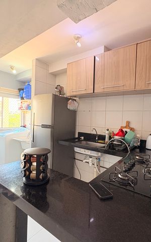 Apartamento à venda com 49m², 2 quartos e 1 vagaCozinha