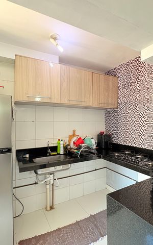 Apartamento à venda com 49m², 2 quartos e 1 vagaCozinha