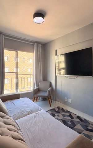 Apartamento à venda com 49m², 2 quartos e 1 vagaSala