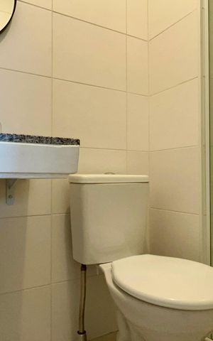 Studio à venda com 27m², 1 quarto e sem vaga Studio à venda com 27m², 1 quarto e sem vagaBanheiro da Suíte