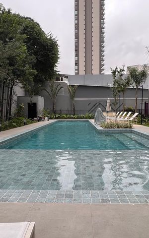 Studio à venda com 27m², 1 quarto e sem vaga Studio à venda com 27m², 1 quarto e sem vagaPiscina