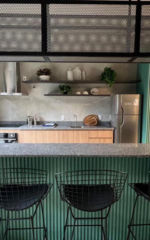 Studio à venda com 27m², 1 quarto e sem vaga Studio à venda com 27m², 1 quarto e sem vagaSalão de Festas