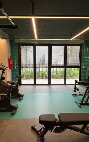 Studio à venda com 27m², 1 quarto e sem vaga Studio à venda com 27m², 1 quarto e sem vagaAcademia