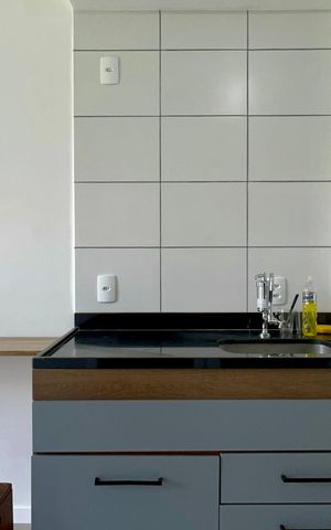 Studio à venda com 27m², 1 quarto e sem vaga Studio à venda com 27m², 1 quarto e sem vagaCozinha