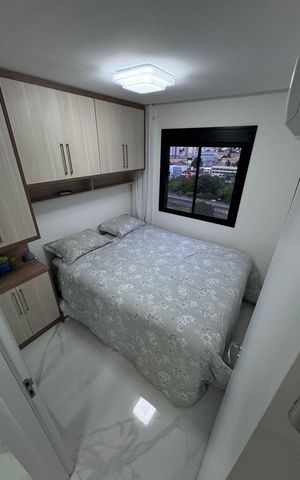 Apartamento à venda com 39m², 1 quarto e 1 vaga Apartamento à venda com 39m², 1 quarto e 1 vagaQuarto