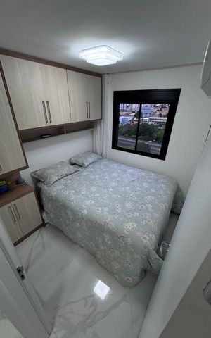Apartamento à venda com 39m², 1 quarto e 1 vaga Apartamento à venda com 39m², 1 quarto e 1 vagaQuarto