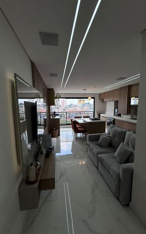 Apartamento à venda com 39m², 1 quarto e 1 vaga Apartamento à venda com 39m², 1 quarto e 1 vagaSala