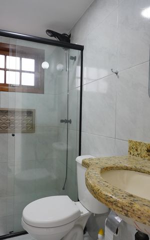 Casa para alugar com 300m², 3 quartos e 3 vagasBanheiro da Suíte 1