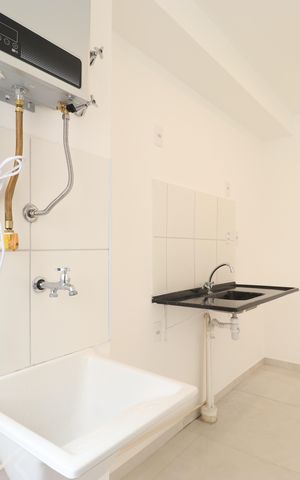Apartamento para alugar com 37m², 2 quartos e sem vagaCozinha e Área de Serviço